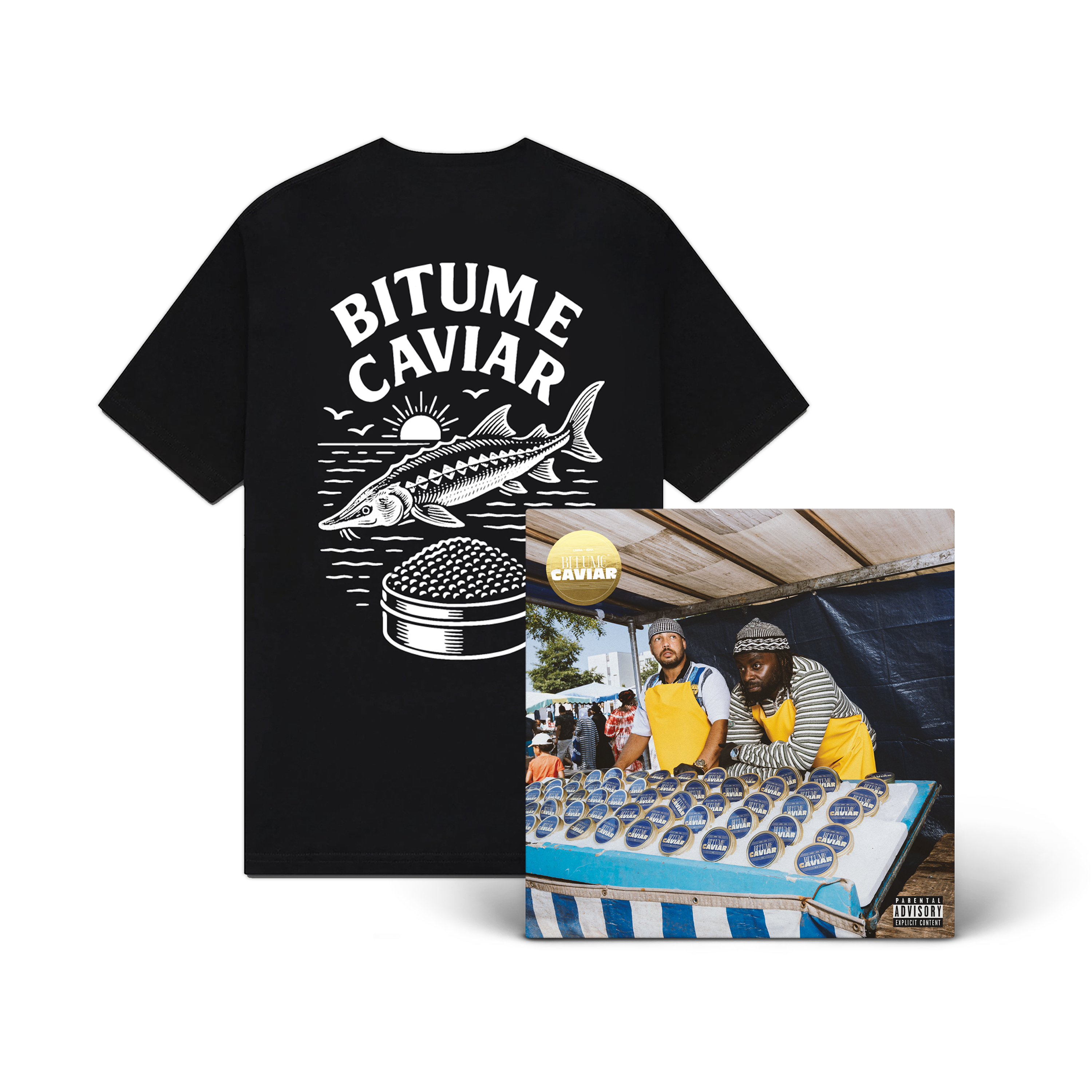 Vinyle “Bitume Caviar (Vol. 2)“ + T-shirt