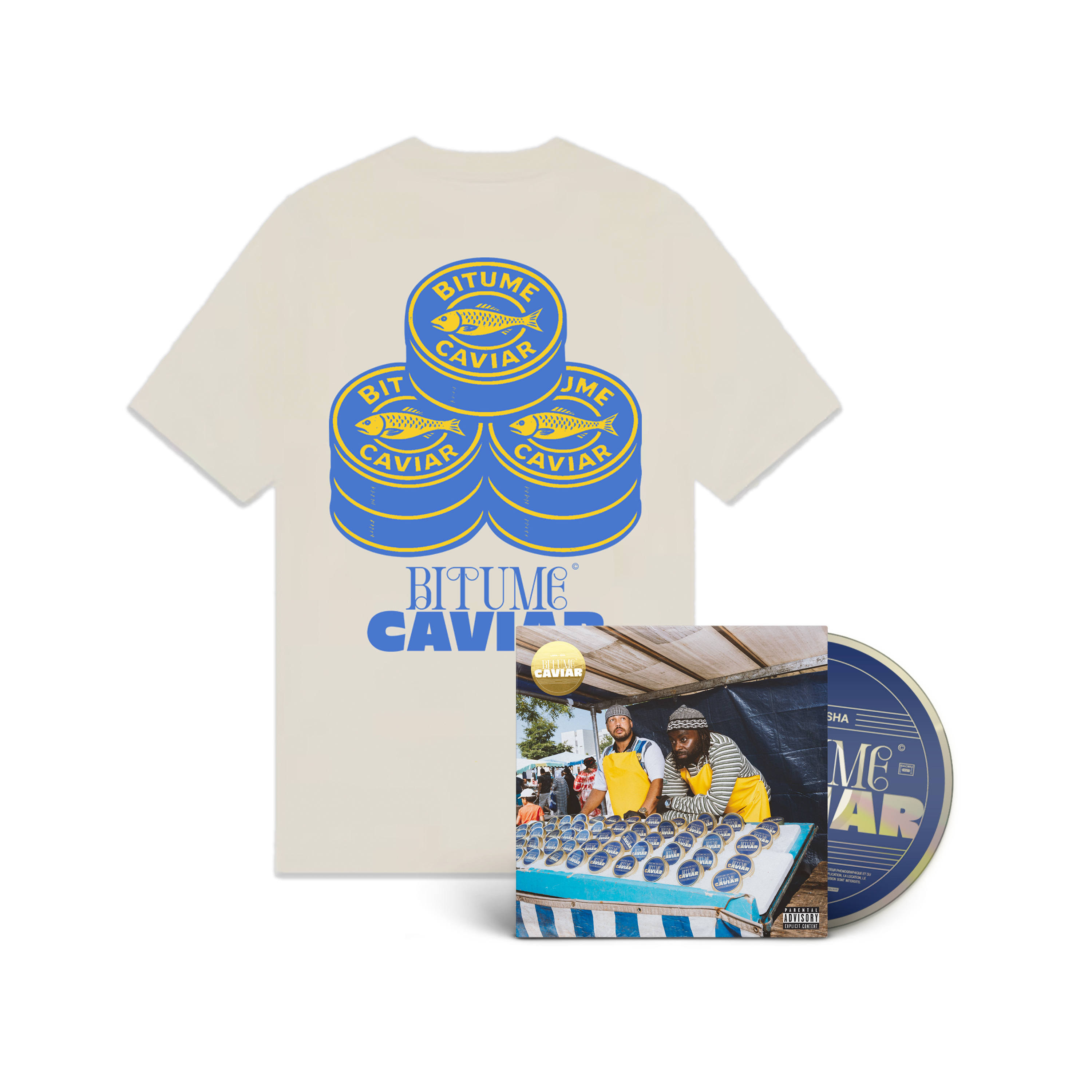 CD “Bitume Caviar (Vol. 2)“ + T-shirt