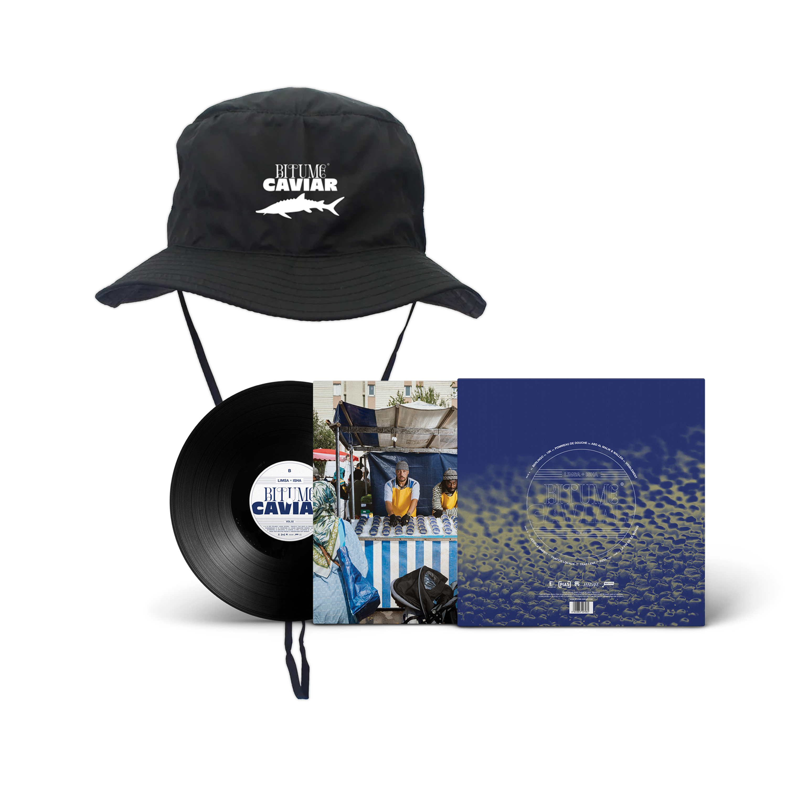 Vinyle “Bitume Caviar (Vol. 2)“ + Bob